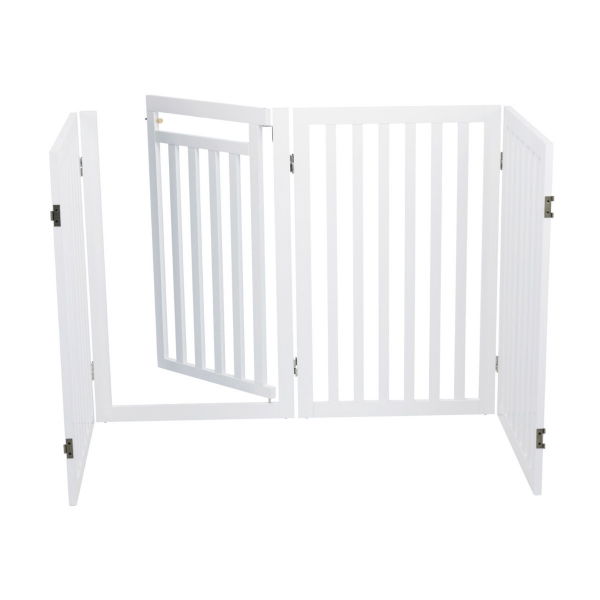 Dog Barrier, Door 60x160 X 81cm White