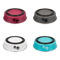 Cat bowl short-nosed breeds, s/steel 0.25 l/ 13 cm  (004)