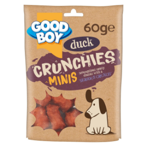 GOOD BOY Crunchies  Minis Duck   8 x 60g (018)