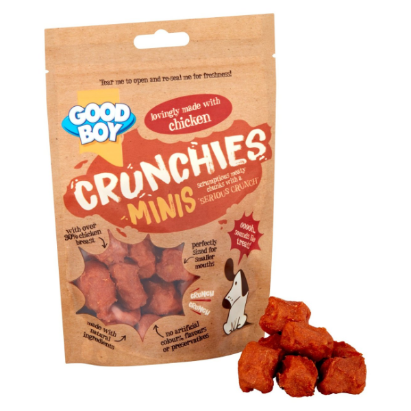 GOOD BOY Crunchies Minis Chicken 8 x 60g