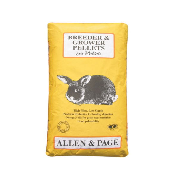 Allen and Page Breeder/Grower Rabbit Pellets 20kg