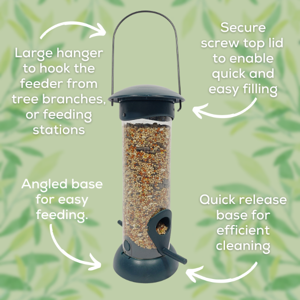 Copdock Mill Easy Fill & Clean Seed Feeder (8/case)