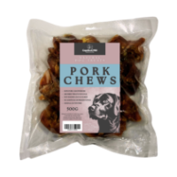 Copdock Mill Natural Dog Treat Pork Chews 500g