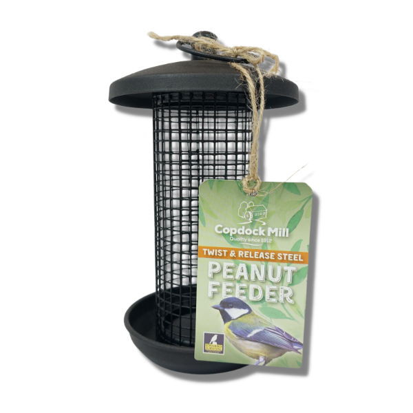 Copdock Mill Twist & Release Steel Peanut Feeder Sml (6/cs)