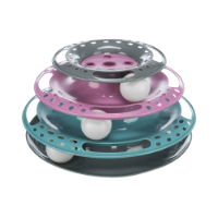 Cat Circle Tower Plastic 25cm/13cm