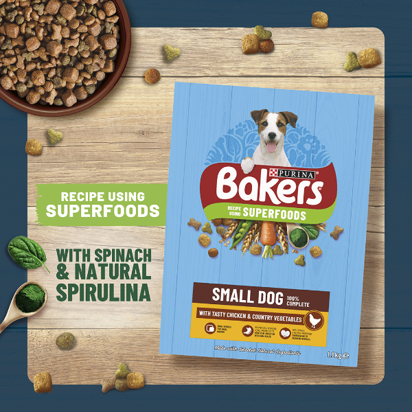 Bakers Complete Small Dog Beef  4 x 2.85 kg  12511831