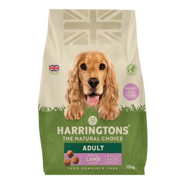 Harringtons Lamb & Rice 15kg  (055)