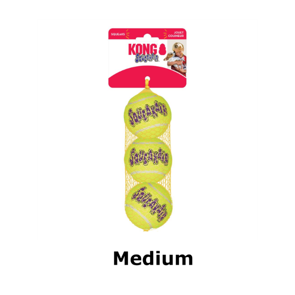 Air Kong Squeaker Tennis Ball
