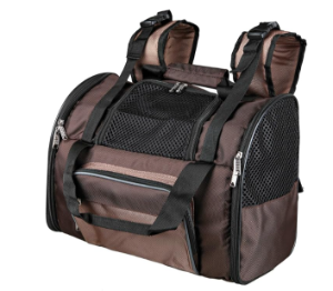 Shiva Backpack 41×30×21cm, Brown/Beige (015)