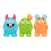 Monster Trio latex 10 cm (006)