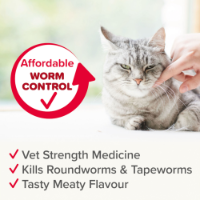 Beaphar Worm Clear for Cats 2 tabs x6 11790