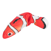 Wriggle fish fabric catnip 26cm