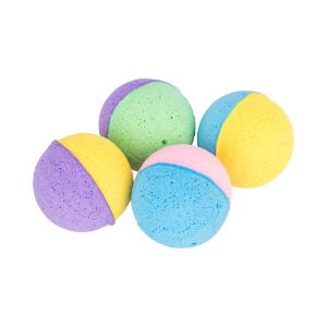 80 Soft Balls Foam Rubber 4.3cm