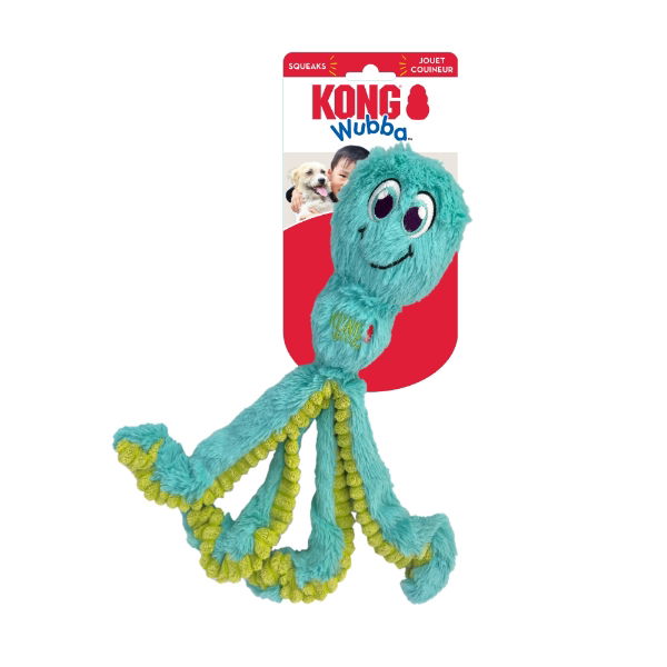 KONG Wubba™ Octopus Assorted Lg (024)