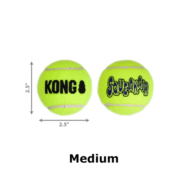 Air Kong Squeaker Tennis Ball