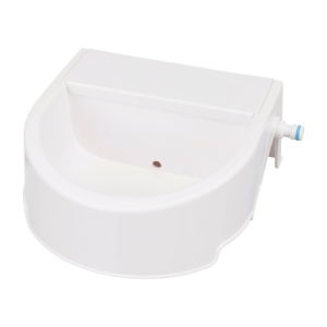 Automatic Outdoor Water Trough 1,5 l/24x10x23 cm, white