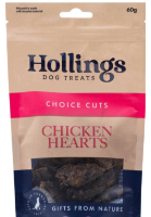Hollings Choice Cuts Chicken Hearts 12x60g