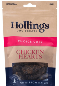 Hollings Choice Cuts Chicken Hearts 12x60g