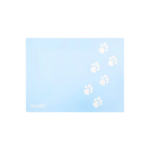 Scruffs 40 x 30cm Pet Placemat Blue x 6